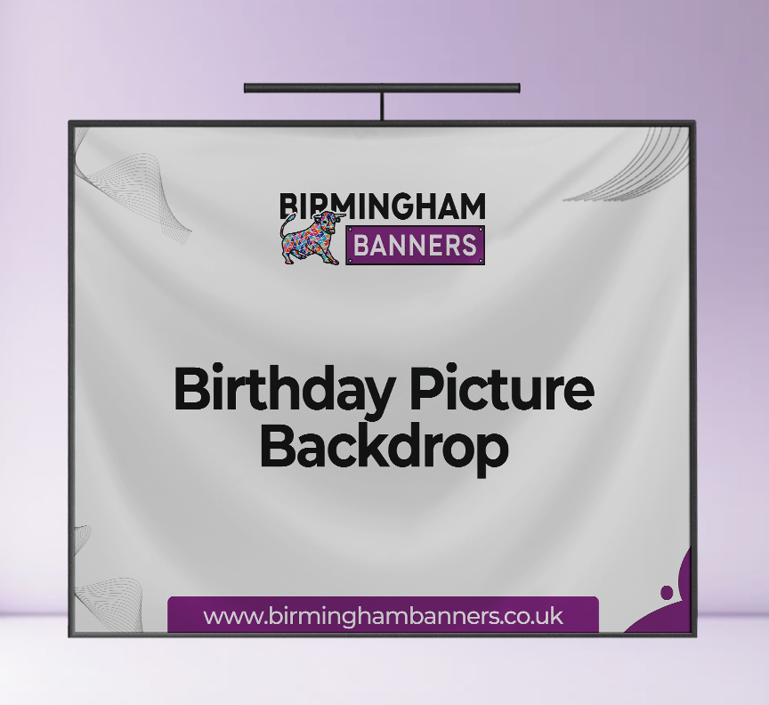 Birthday Picture Backdrop