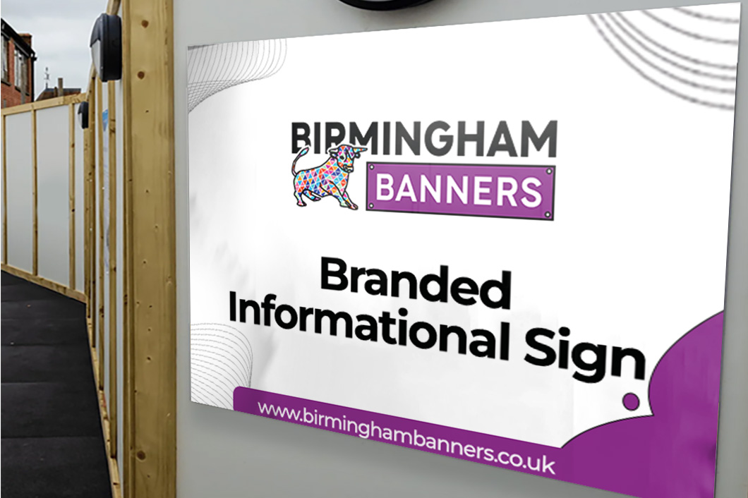 Branded Informational Sign