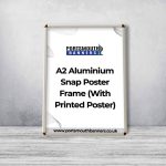 A2 Aluminium Snap Poster Frame (With Printed Poster)