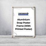 Aluminium Snap Poster Frame (With Printed Poster)