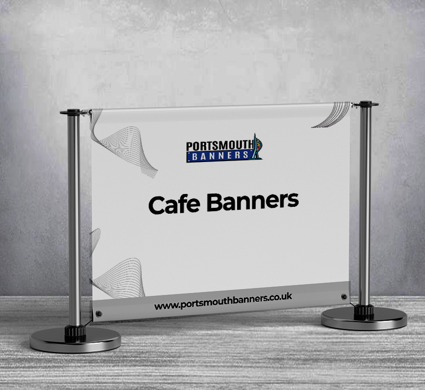 Cafe Barrier Banners