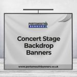 Concert Stage Backdrop Banners