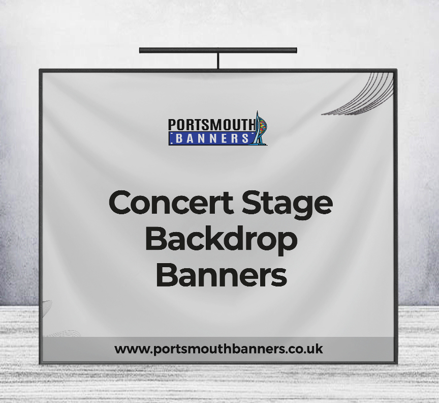 Concert Stage Backdrop Banners