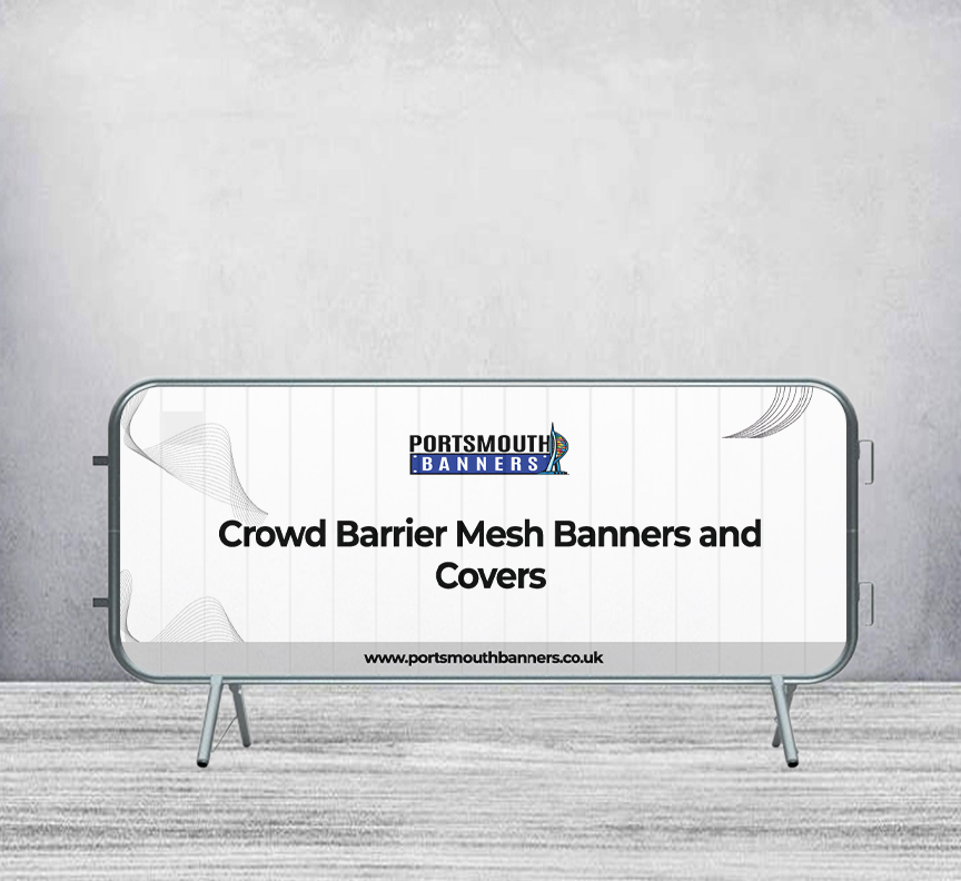 Crowd Barrier Mesh Banners and Covers