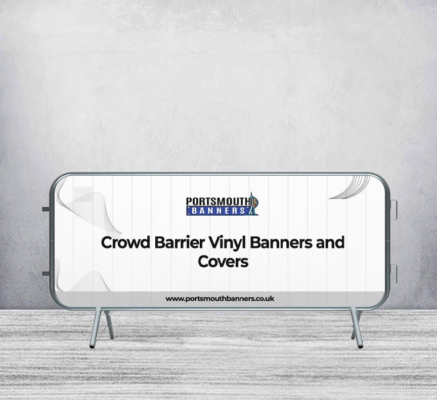 Crowd Barrier Vinyl Banners and Covers