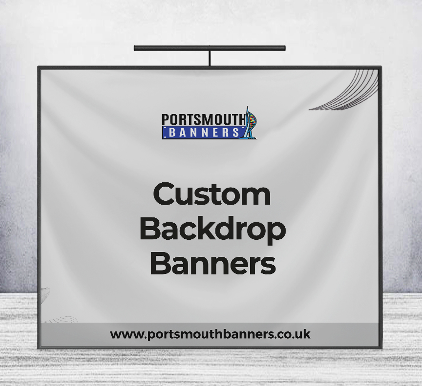 Custom Backdrop Banners