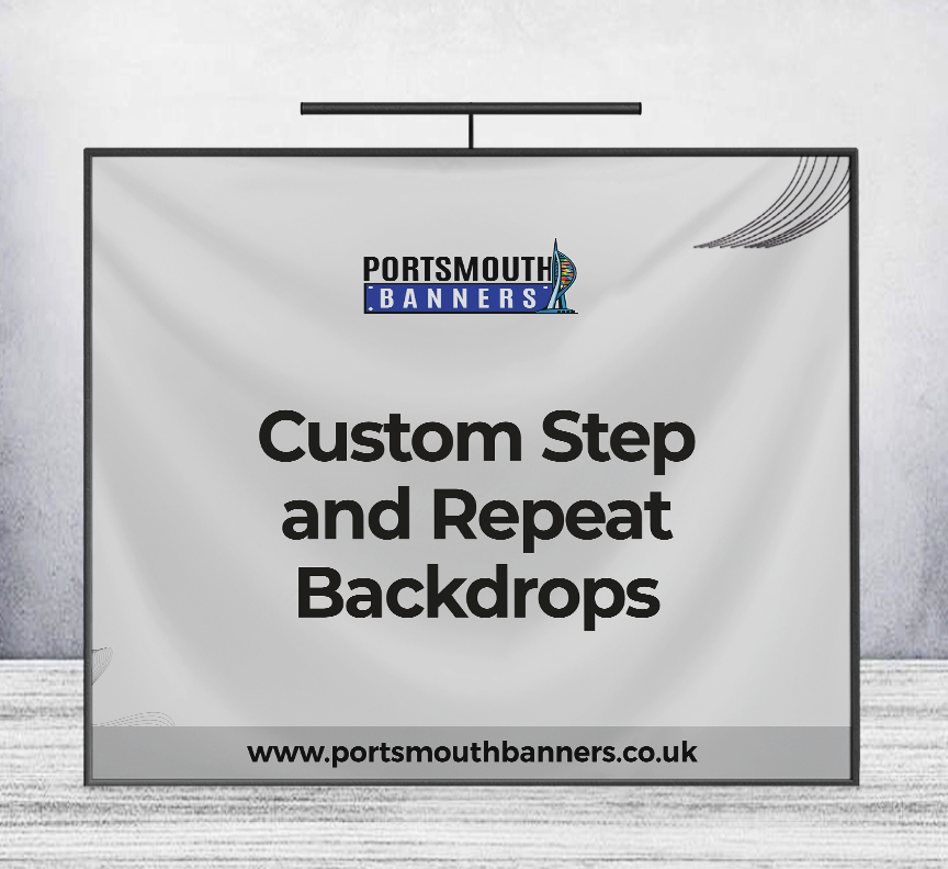 Custom Step and Repeat Backdrops