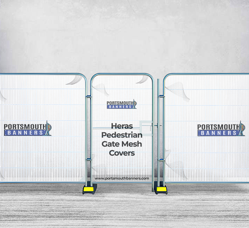 Heras Pedestrian Gate Mesh Covers
