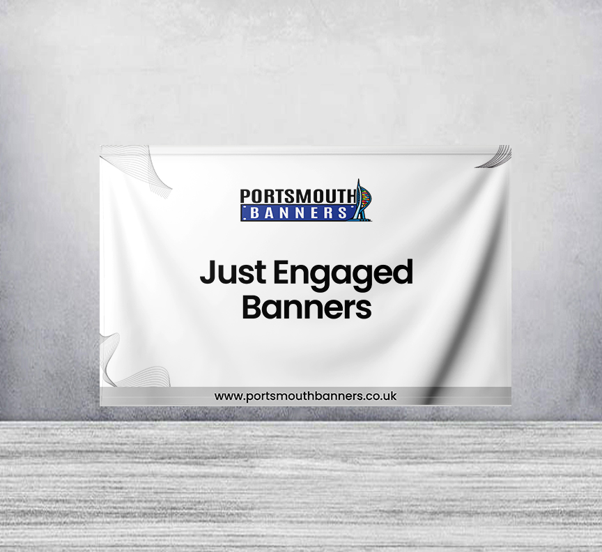 Just Engaged Banners