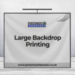 Large Backdrop Printing