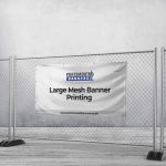 Large Mesh Banner Printing
