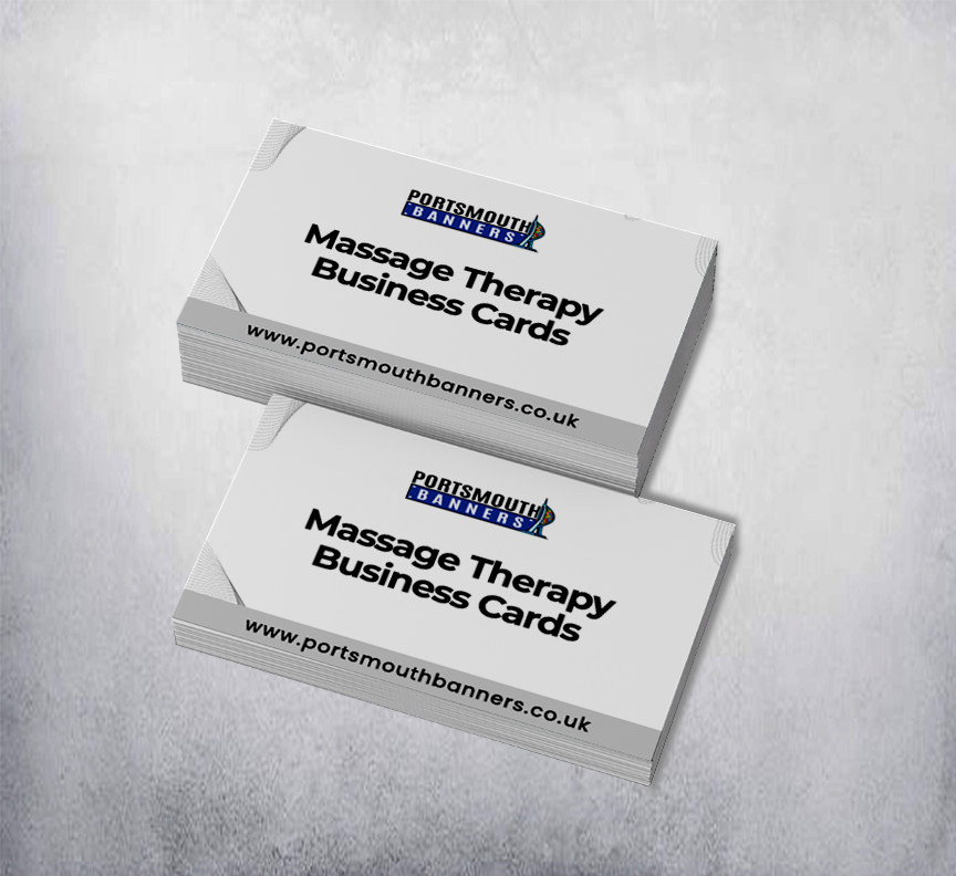 Massage Therapy Business Cards