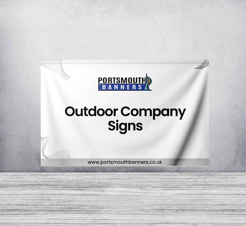Outdoor Company Signs