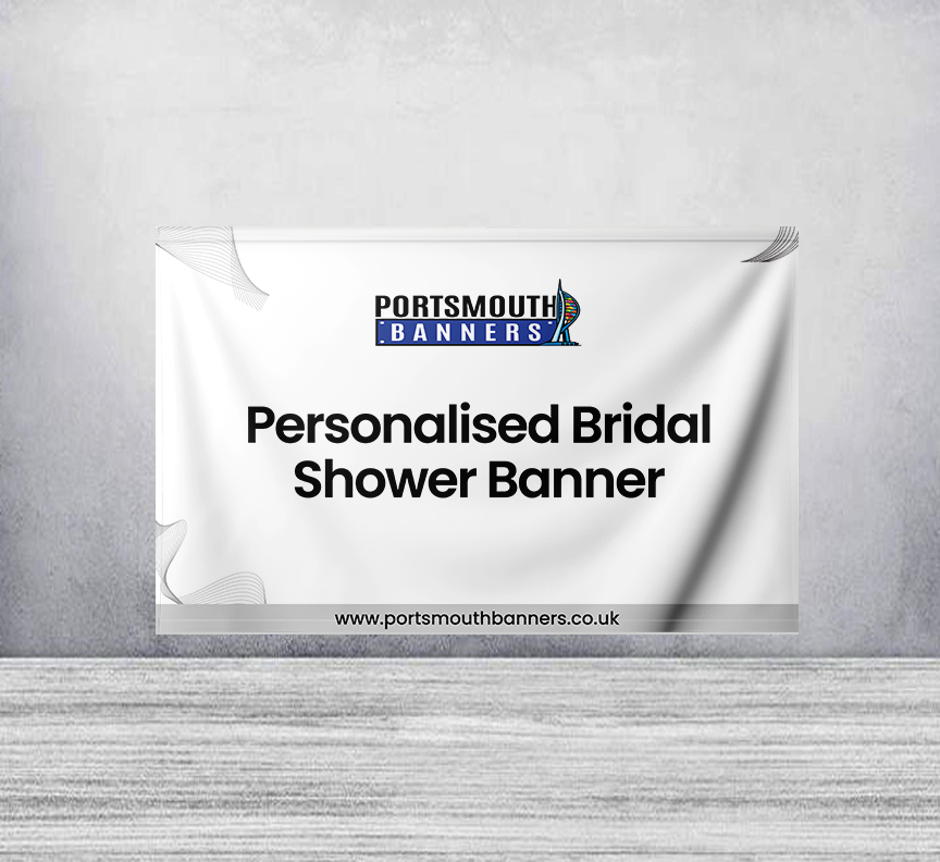 Personalised Bridal Shower Banner