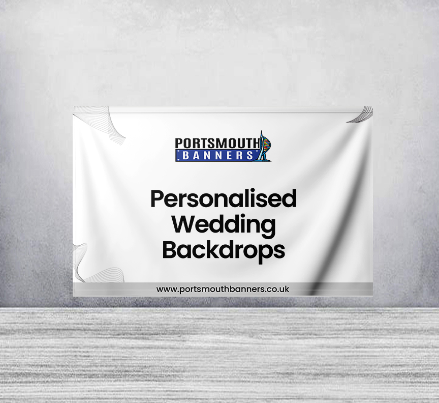 Personalised Wedding Backdrops