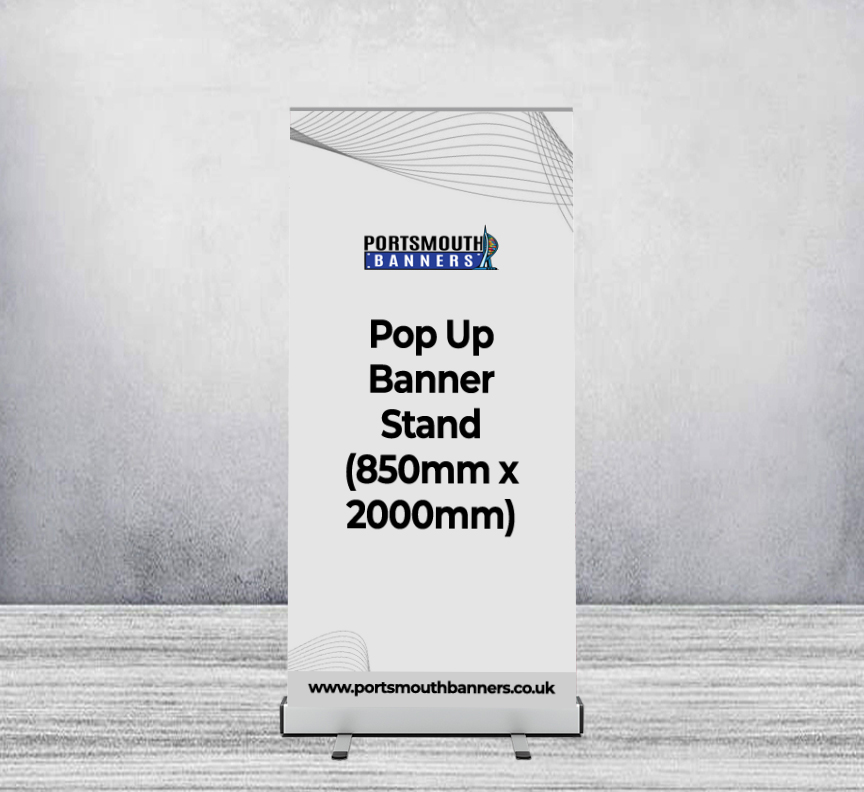 Pop Up Banner Stand (850mm x 2000mm)