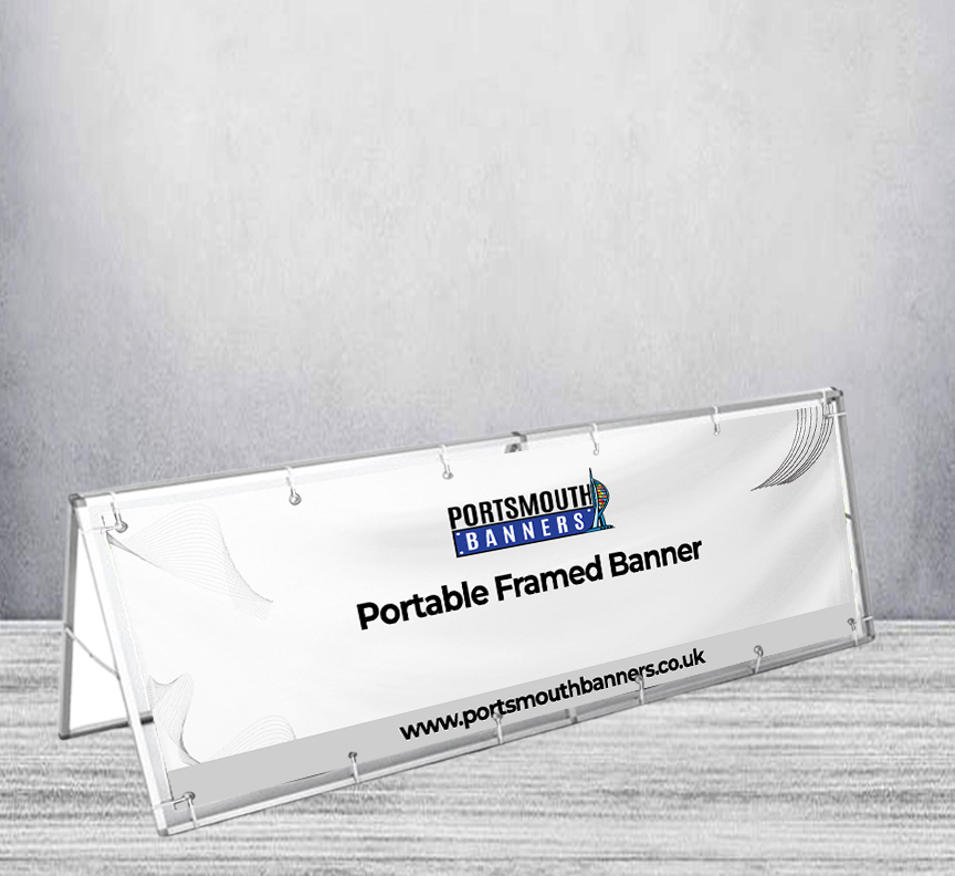 Portable Framed Banner