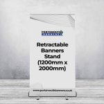 Retractable Banners Stand (1200mm x 2000mm)
