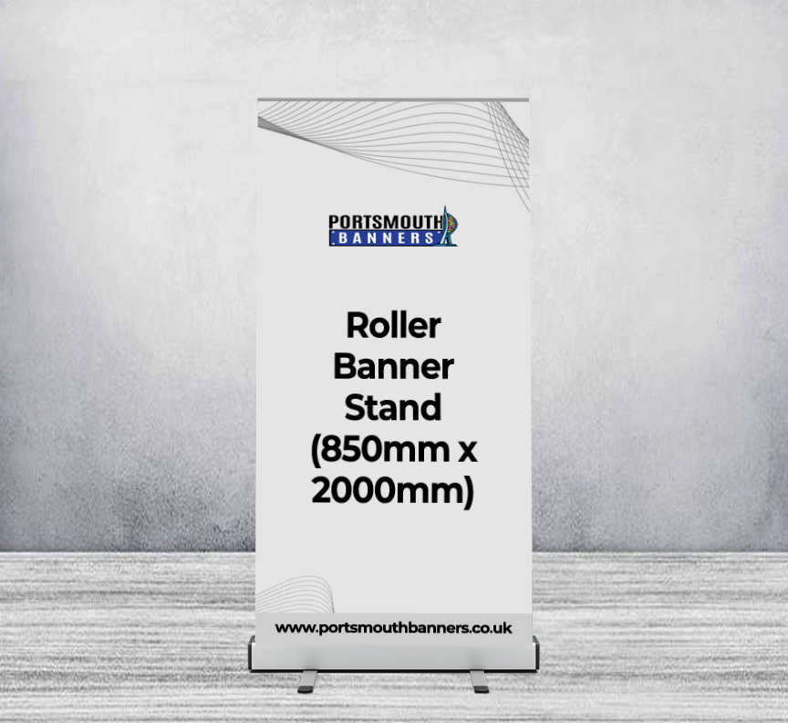 Roller Banner Stand (850mm x 2000mm)