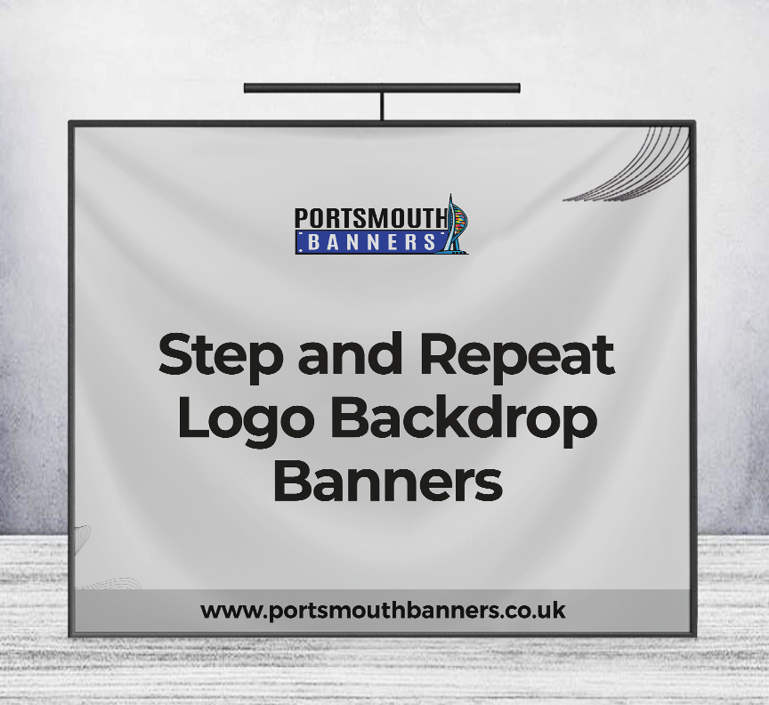 Step and Repeat Logo Backdrop Banners
