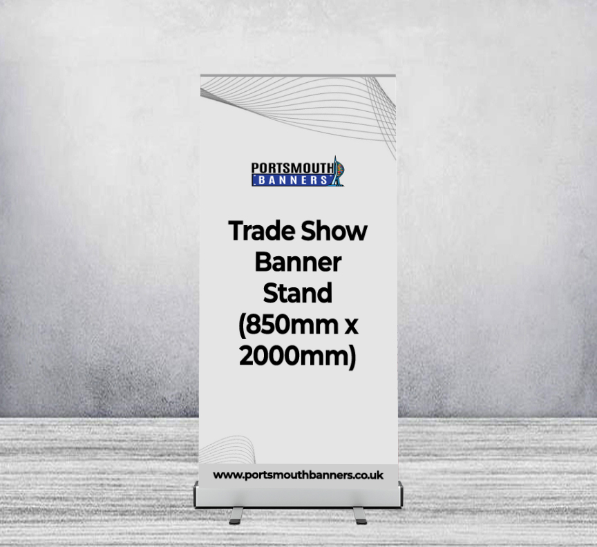 Trade Show Banner Stand (850mm x 2000mm)